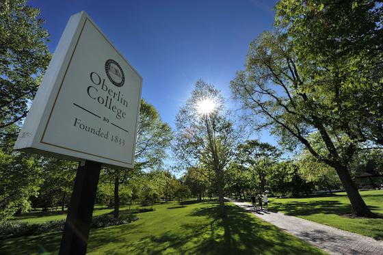 Oberlin College Marker